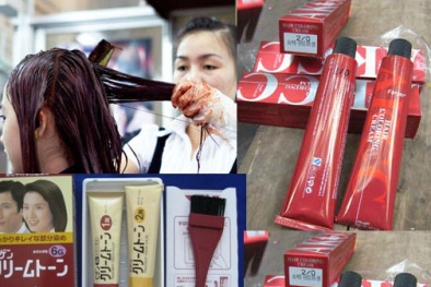 Thuốc nhuộm tóc: Thận trọng hàng giá rẻ!